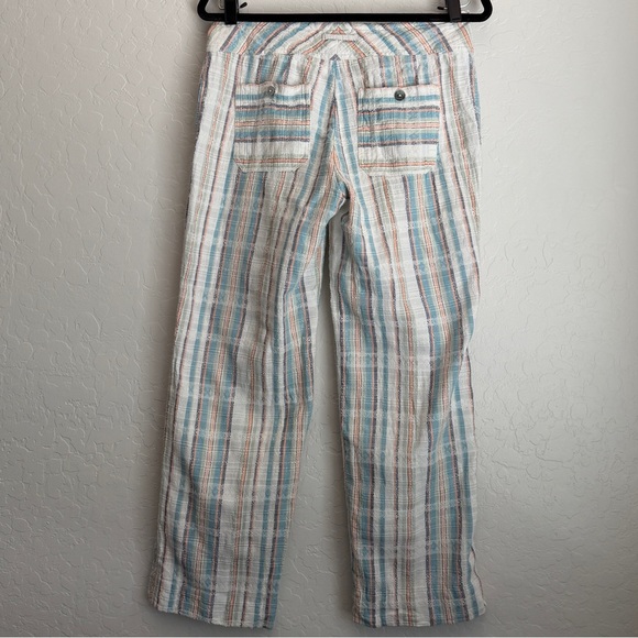 Sundance Women's Gigi Striped Straight Pants Multicolor Small - Picture 3 of 11